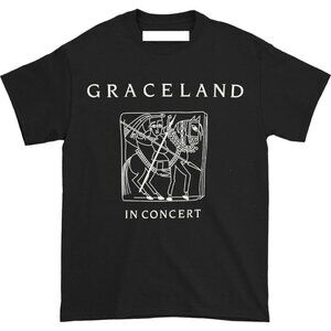 Paul Simon Mens Graceland Illustration Tshirt